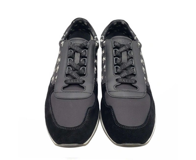 Bally Men's Consumers Nylon / Leather / Suede Lace Up Sneaker In Black