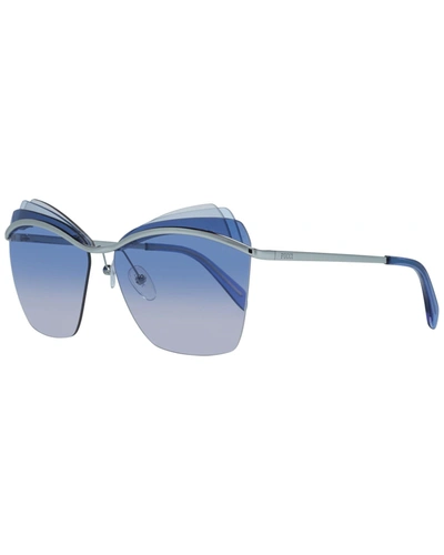 Shop Emilio Pucci Silver Sunglasses For Women's Woman