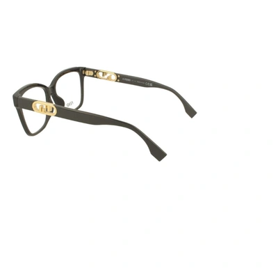 Shop Fendi Women's Black Acetate Glasses