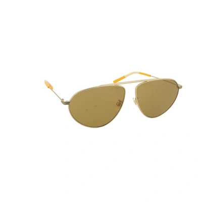 Shop Gucci Men's Gold Metal Sunglasses