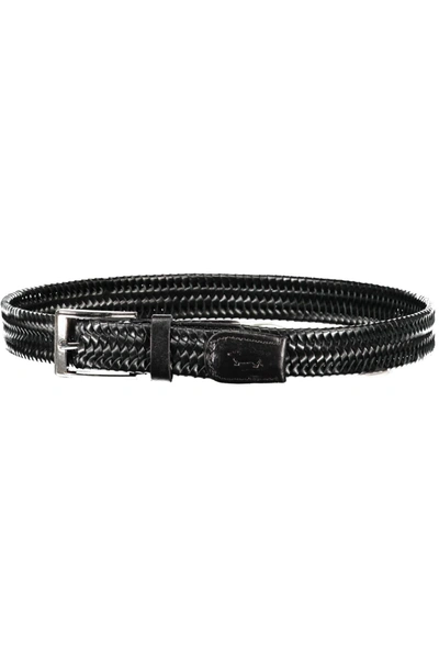 Shop Harmont & Blaine Black Leather Men's Belt