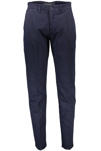 Shop Harmont & Blaine Blue Cotton Jeans &amp; Men's Pant