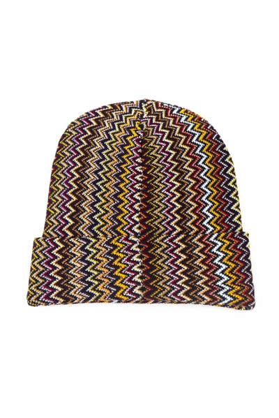 Shop Missoni Multicolor Wool Hats &amp; Men's Cap