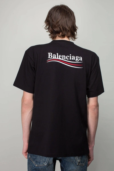 Shop Balenciaga Large Fit T-shirt