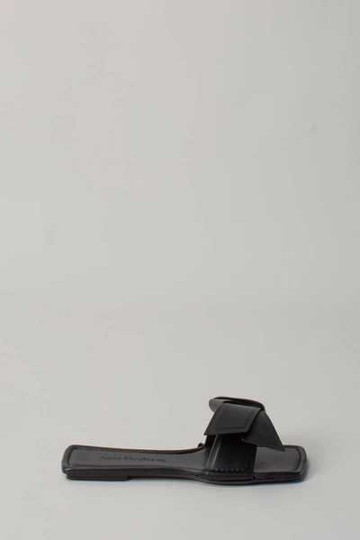 Shop Acne Studios Musubi Leather Sandal