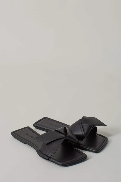 Shop Acne Studios Musubi Leather Sandal
