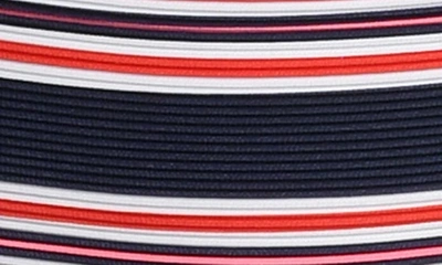 La Blanca Sailor Stripe Hipster Bikini Bottoms In Indigo