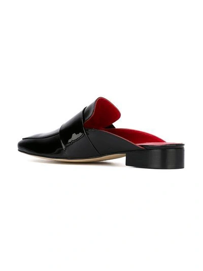 Shop Dorateymur Filiskiye Slippers In Black