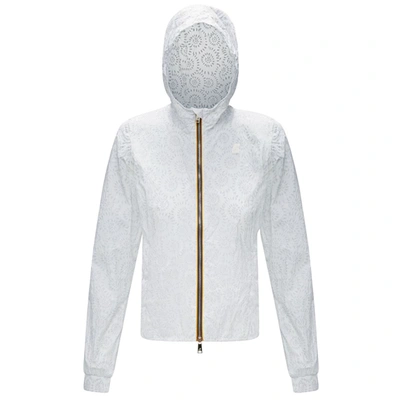 Shop K-way Jacket In White
