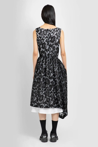 Shop Comme Des Garçons Woman Black&white Dresses