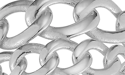 Shop Chloe & Madison Sterling Silver Two Row Curb Link Ring