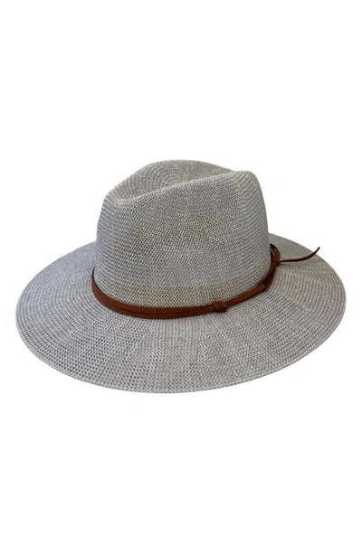 Shop Marcus Adler Packable Panama Hat In Sky Blue