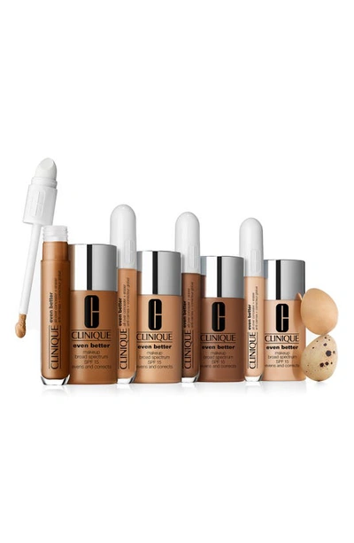 Shop Clinique Even Better™ All-over Concealer + Eraser In Cn40 Cream Chamois