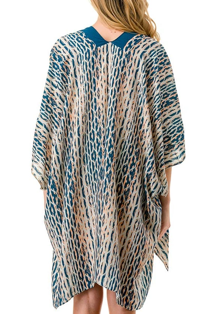 Marcus Adler Abstract Geometric Print Topper In Blue