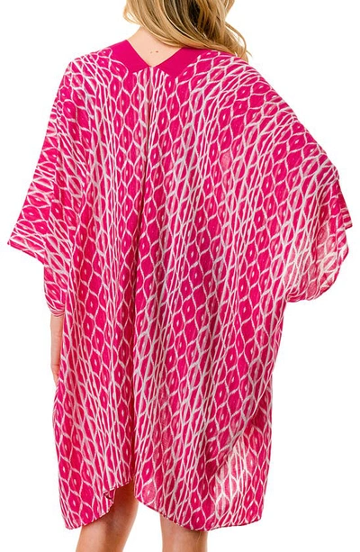 Marcus Adler Abstract Duster In Pink
