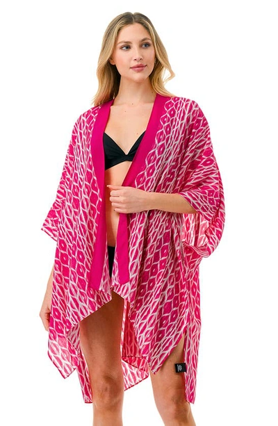 Marcus Adler Abstract Duster In Pink
