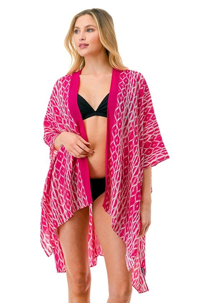 Marcus Adler Abstract Duster In Pink