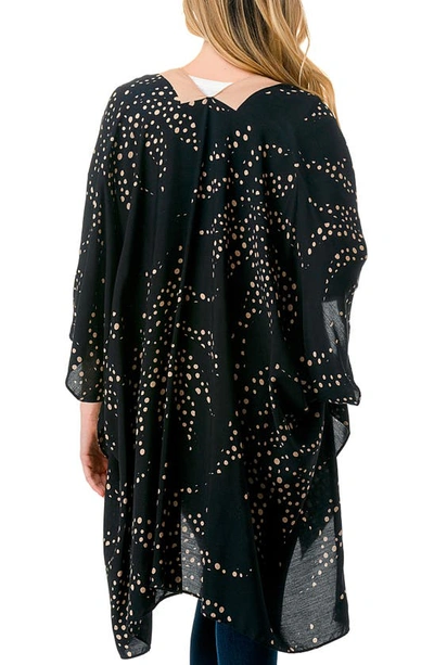 Marcus Adler Polka Dot Duster In Black