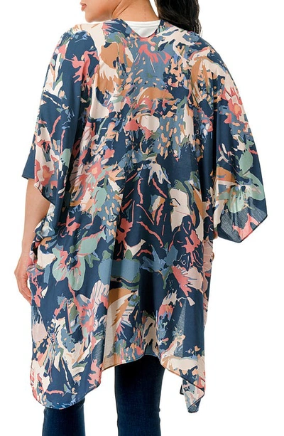 Marcus Adler Abstract Duster In Blue