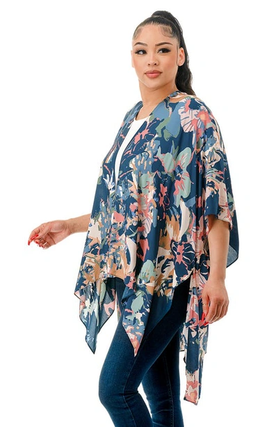 Marcus Adler Abstract Duster In Blue