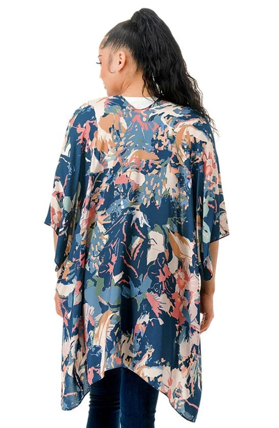 Marcus Adler Abstract Duster In Blue