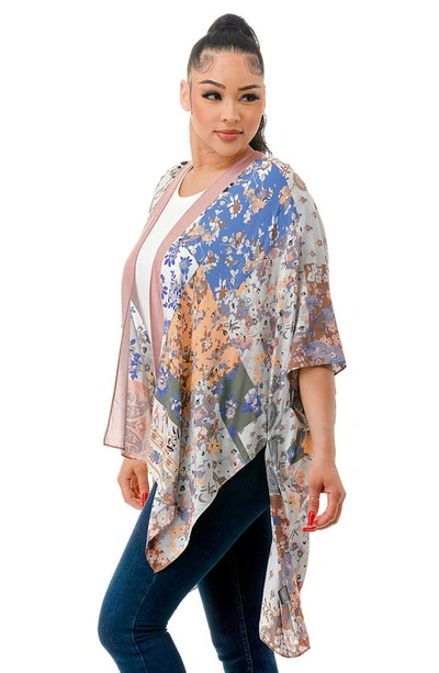 Marcus Adler Floral Print Topper In Pink