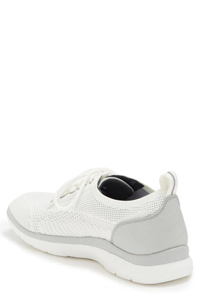 Johnston & Murphy Acklen U Sneaker In White Knit