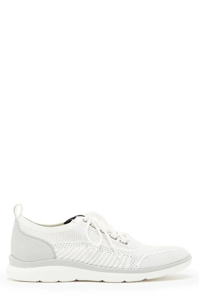 Johnston & Murphy Acklen U Sneaker In White Knit