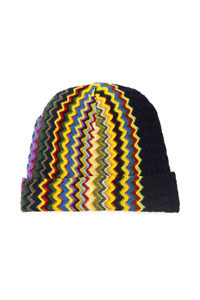 Shop Missoni Multicolor Wool Hats &amp; Men's Cap