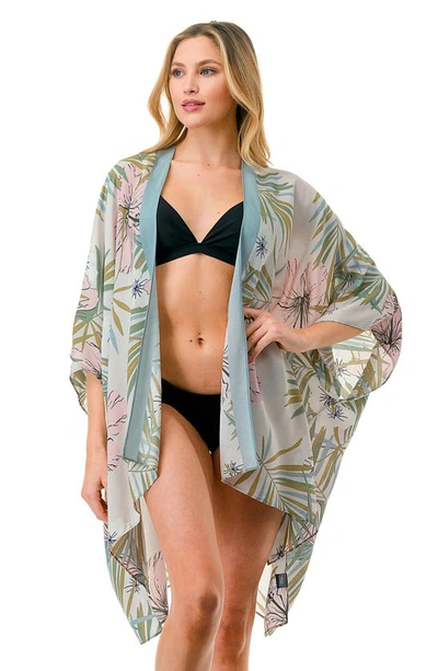 Marcus Adler Floral Duster In Ivory