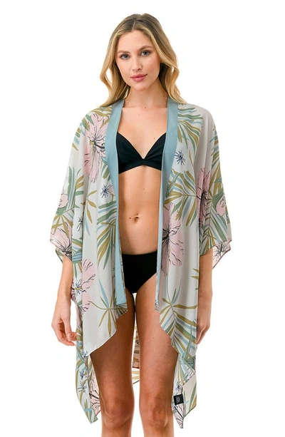 Marcus Adler Floral Duster In Ivory