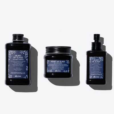 Shop Davines Heart Of Glass Set