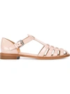Church's Woven Front Sandals In Beige