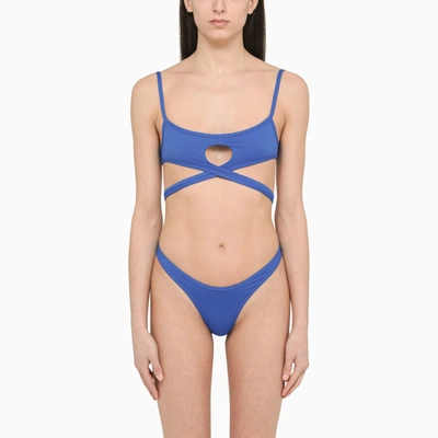 Shop Attico The  | Blue Two-piece Bikini