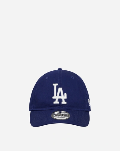 Shop New Era La Dodgers League Essential 9twenty Cap Blue In Multicolor
