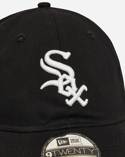 Shop New Era Chicago White Sox League Essential 9twenty Cap Black In Multicolor