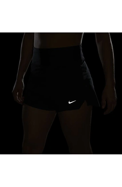 Shop Nike Swift Dri-fit High Waist Shorts In Black