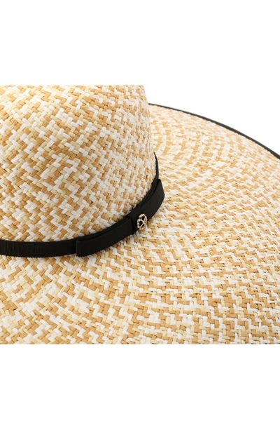 Shop Kate Spade Straw Sun Hat In Natural