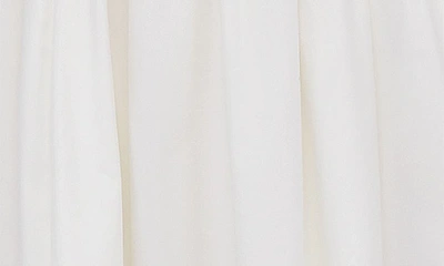 House Of Cb Lolita Corset Cotton Blend Fit & Flare Dress In Ivory