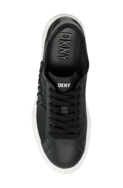 Shop Dkny Sina Mesh Sneaker In Black