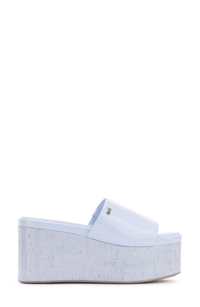 Dkny Adalira Platform Slide Sandal In Lavender
