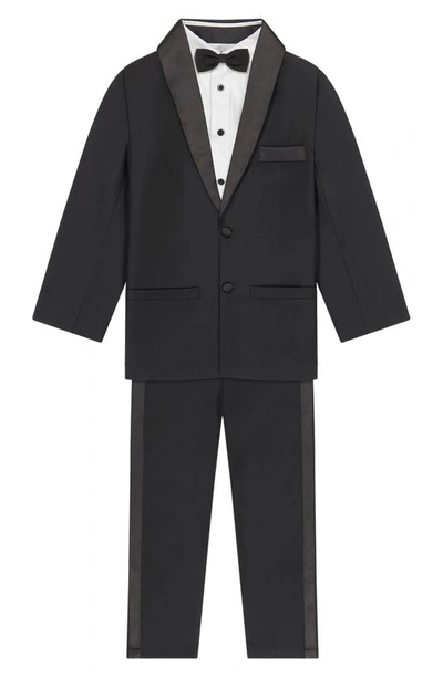 Andy & Evan Little Boy's 4-piece Tuxedo Set In Black