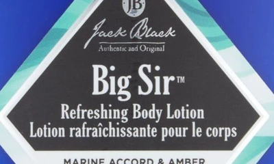 Jack Black Big Sir Refreshing Body Lotion