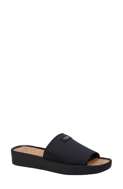 Shop Kate Spade Spree Slide Sandal In Black