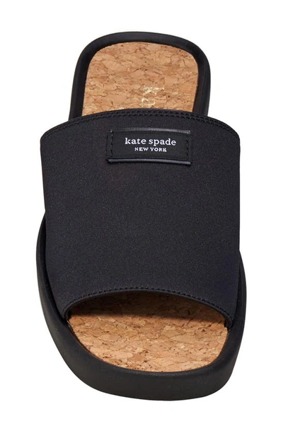 Shop Kate Spade Spree Slide Sandal In Black