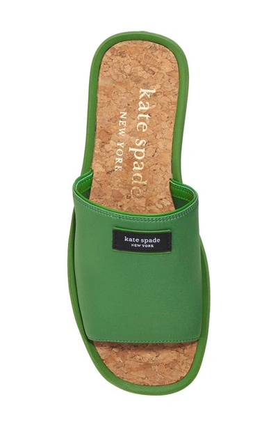 Shop Kate Spade Spree Slide Sandal In Ks Green