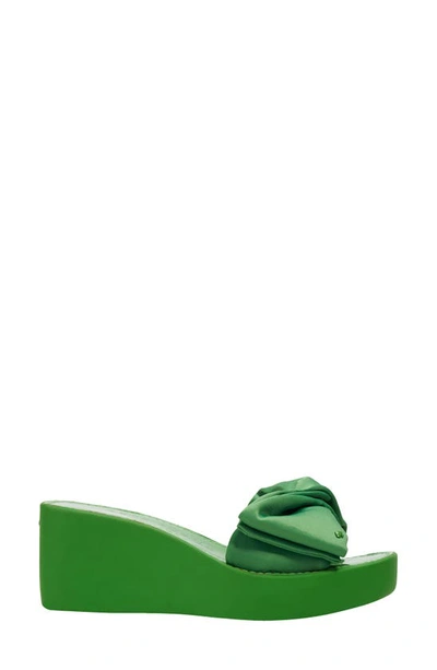 Shop Kate Spade Bikini Platform Wedge Sandal In Ks Green