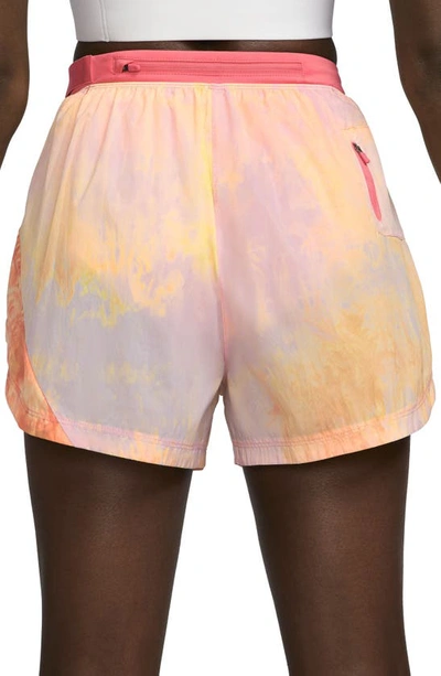 Shop Nike Dri-fit Repel Shorts In Coral Chalk/ Sea Coral