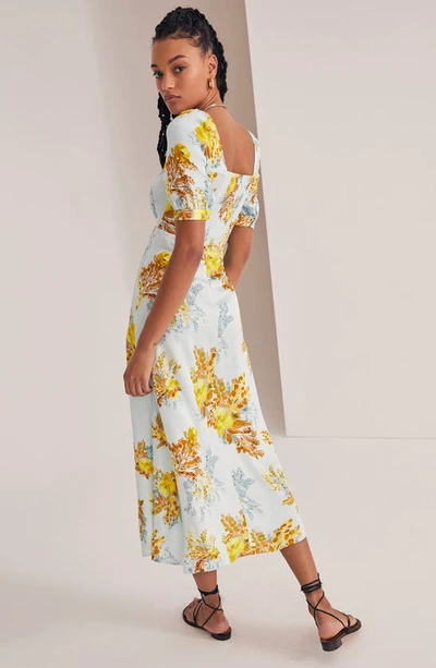 FAVORITE DAUGHTER THE VINEYARD FLORAL PRINT MAXI DRESS 