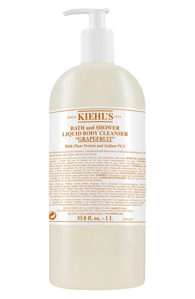 Kiehl's Since 1851 Grapefruit Bath & Shower Liquid Body Cleanser In Bottle